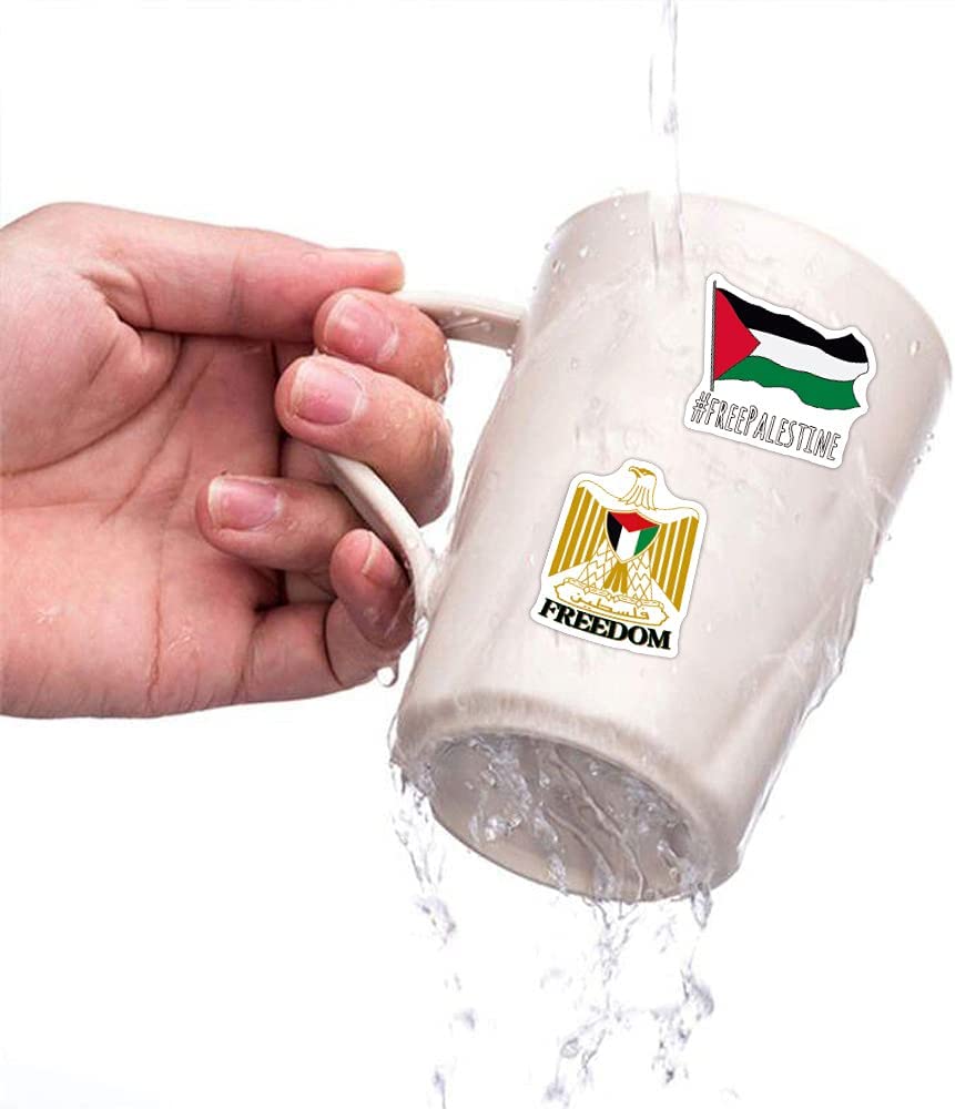 50 Pcs Free Palestine Stickers
