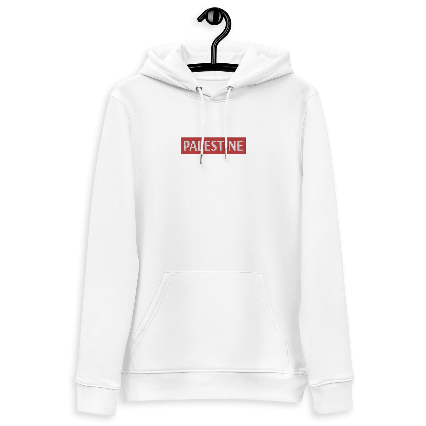 Embroidered Palestine Unisex essential eco hoodie