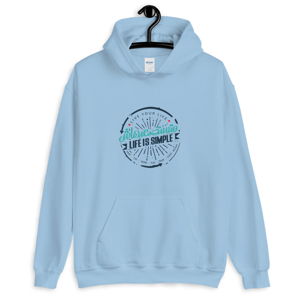 Life is simple Heavy Blend Hoodie