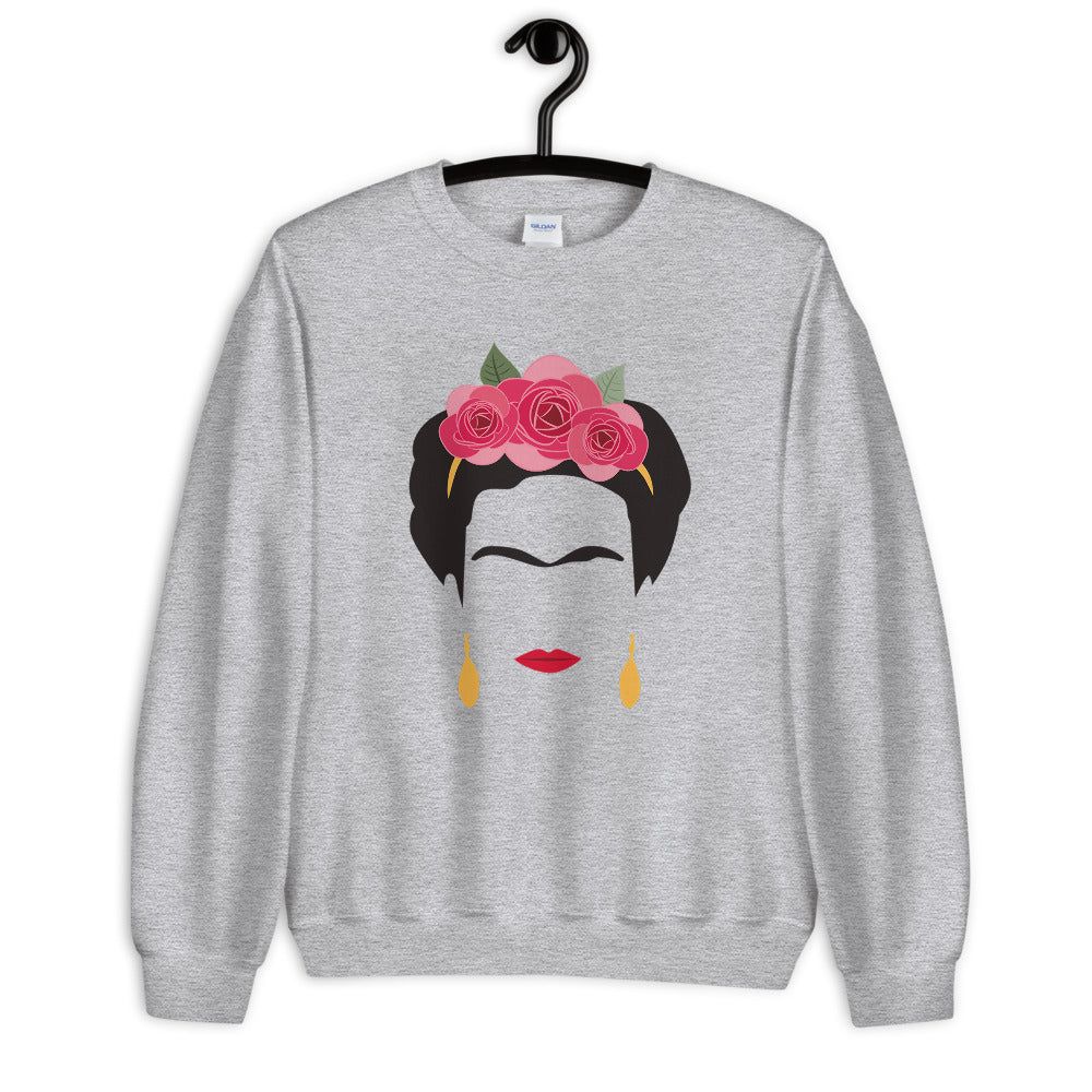 Frida Kahlo Crew Neck Sweatshirt