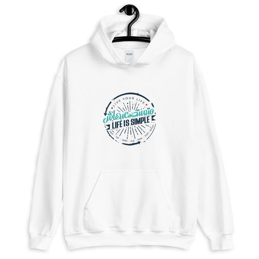 Life is simple Heavy Blend Hoodie