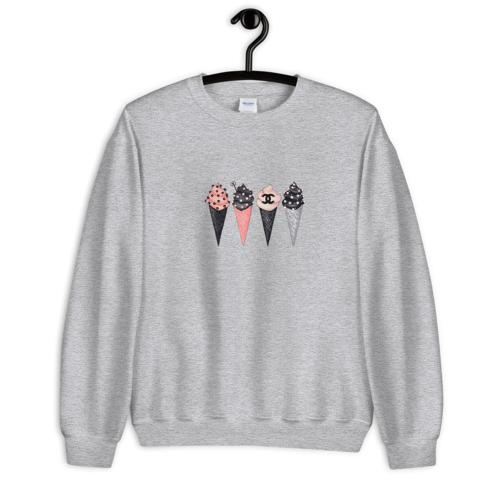 Ice Cream Crew Neck Sweatshirt