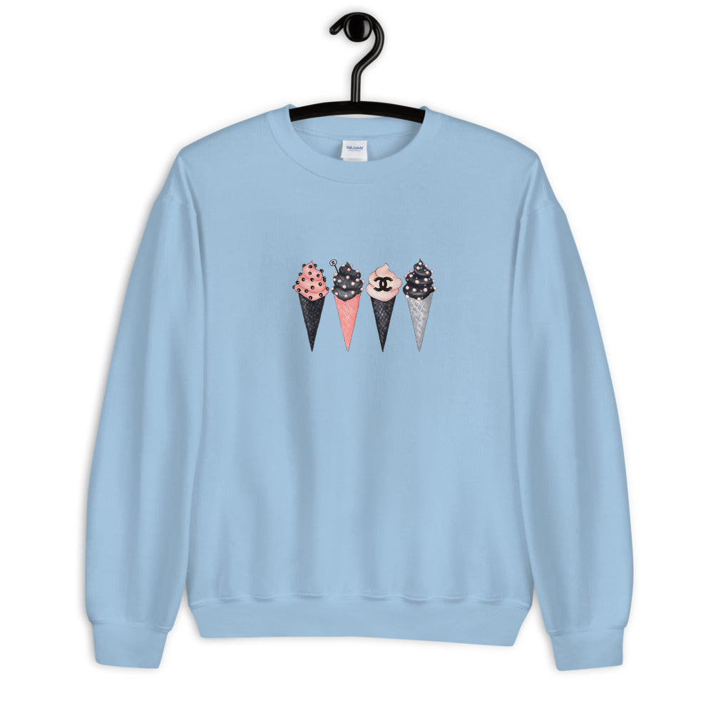 Ice Cream Crew Neck Sweatshirt