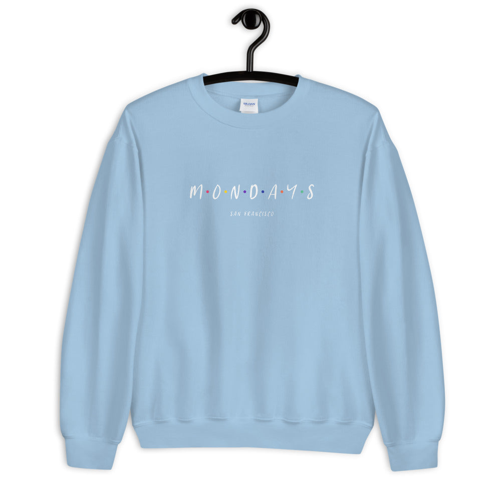 Mondays Crew Neck Sweatshirt