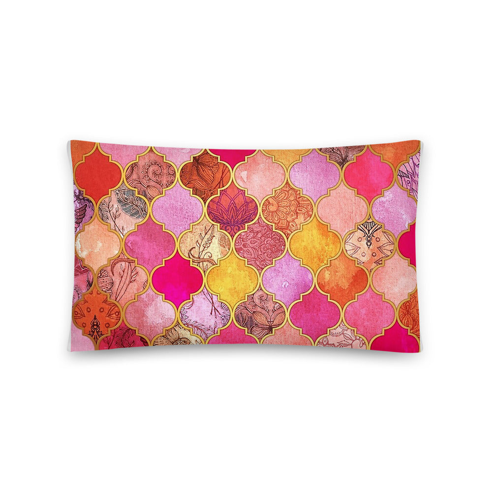 Punk Gold Basic Pillow