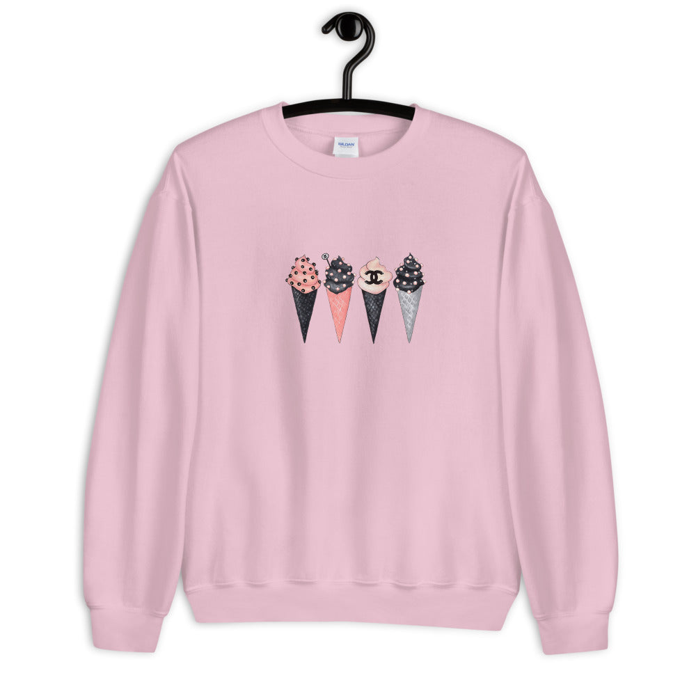 Ice Cream Crew Neck Sweatshirt