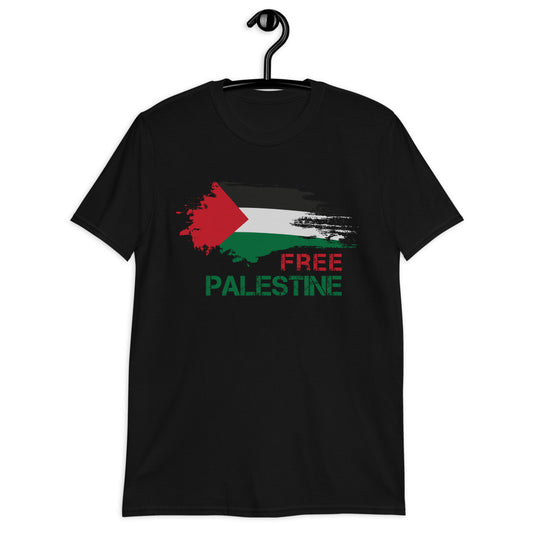 Free Palestine Short-Sleeve Unisex T-Shirt