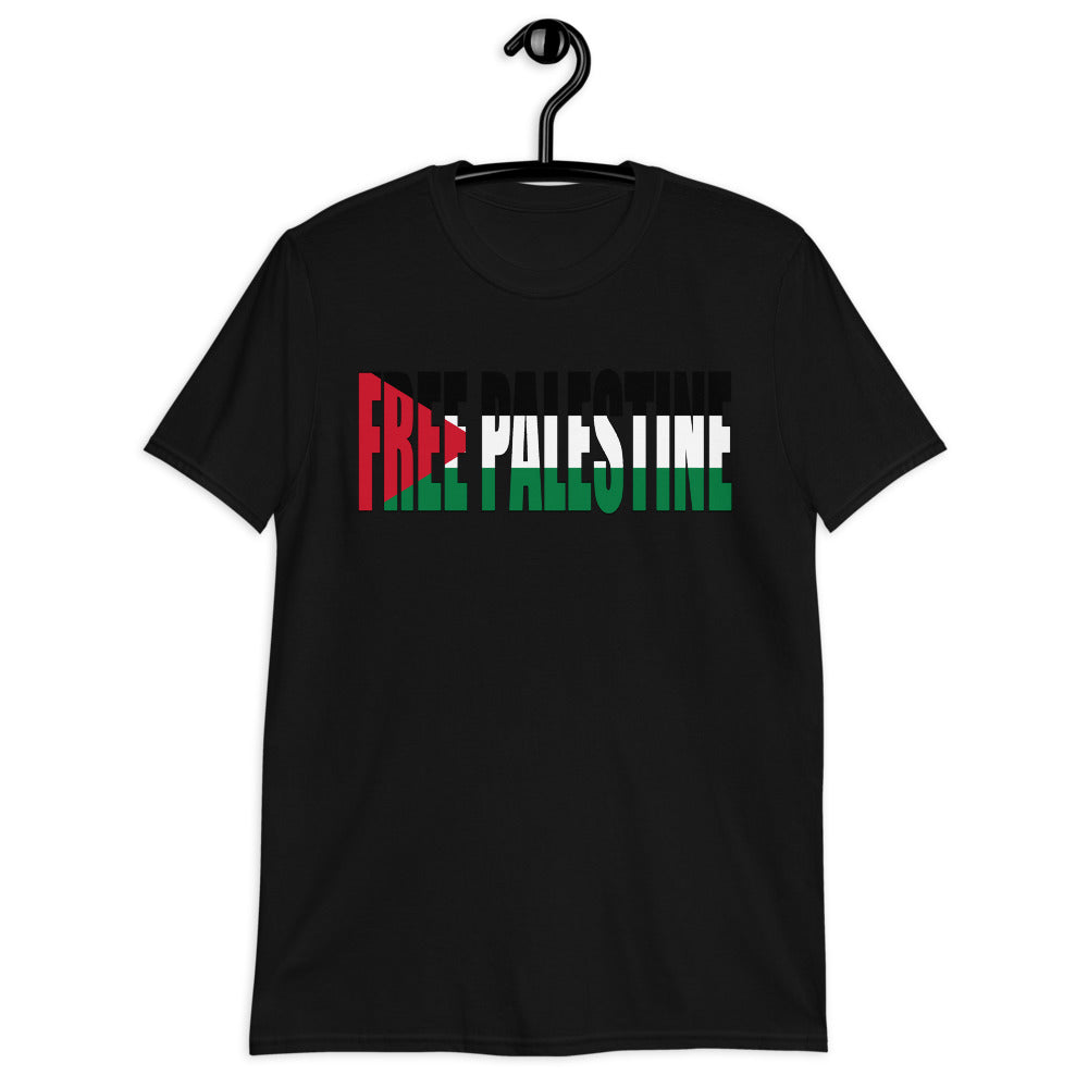 Free Palestine Short-Sleeve Unisex T-Shirt