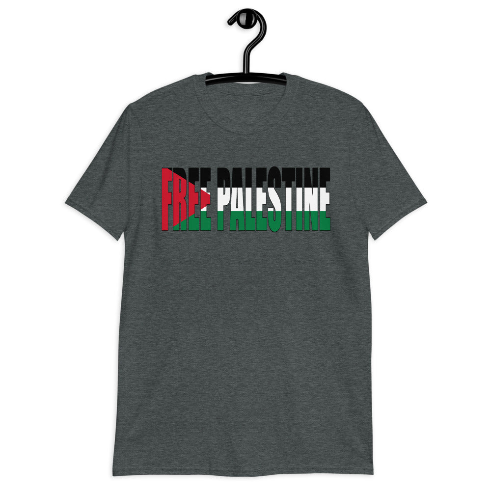 Free Palestine Short-Sleeve Unisex T-Shirt