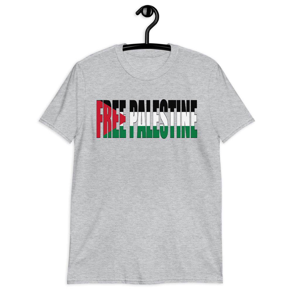 Free Palestine Short-Sleeve Unisex T-Shirt