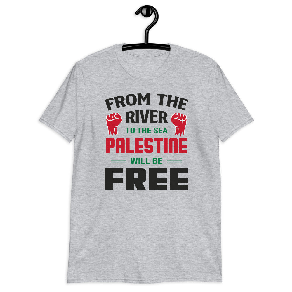 Free Palestine Short-Sleeve Unisex T-Shirt