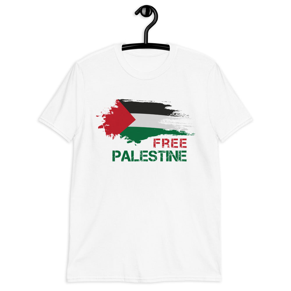 Free Palestine Short-Sleeve Unisex T-Shirt