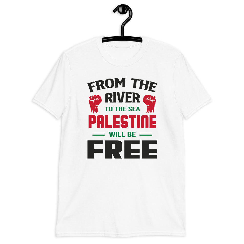 Free Palestine Short-Sleeve Unisex T-Shirt