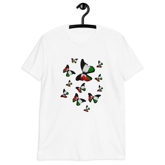 Butterfly Palestine Short-Sleeve Unisex T-Shirt