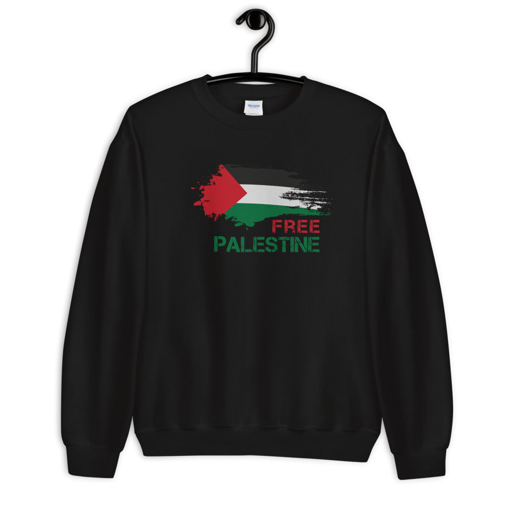 Free Palestine Unisex Crew Neckt Sweatshirt