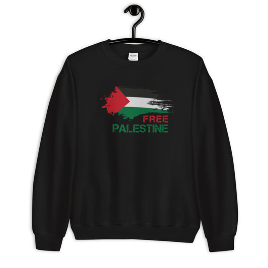 Free Palestine Unisex Crew Neck Sweatshirt