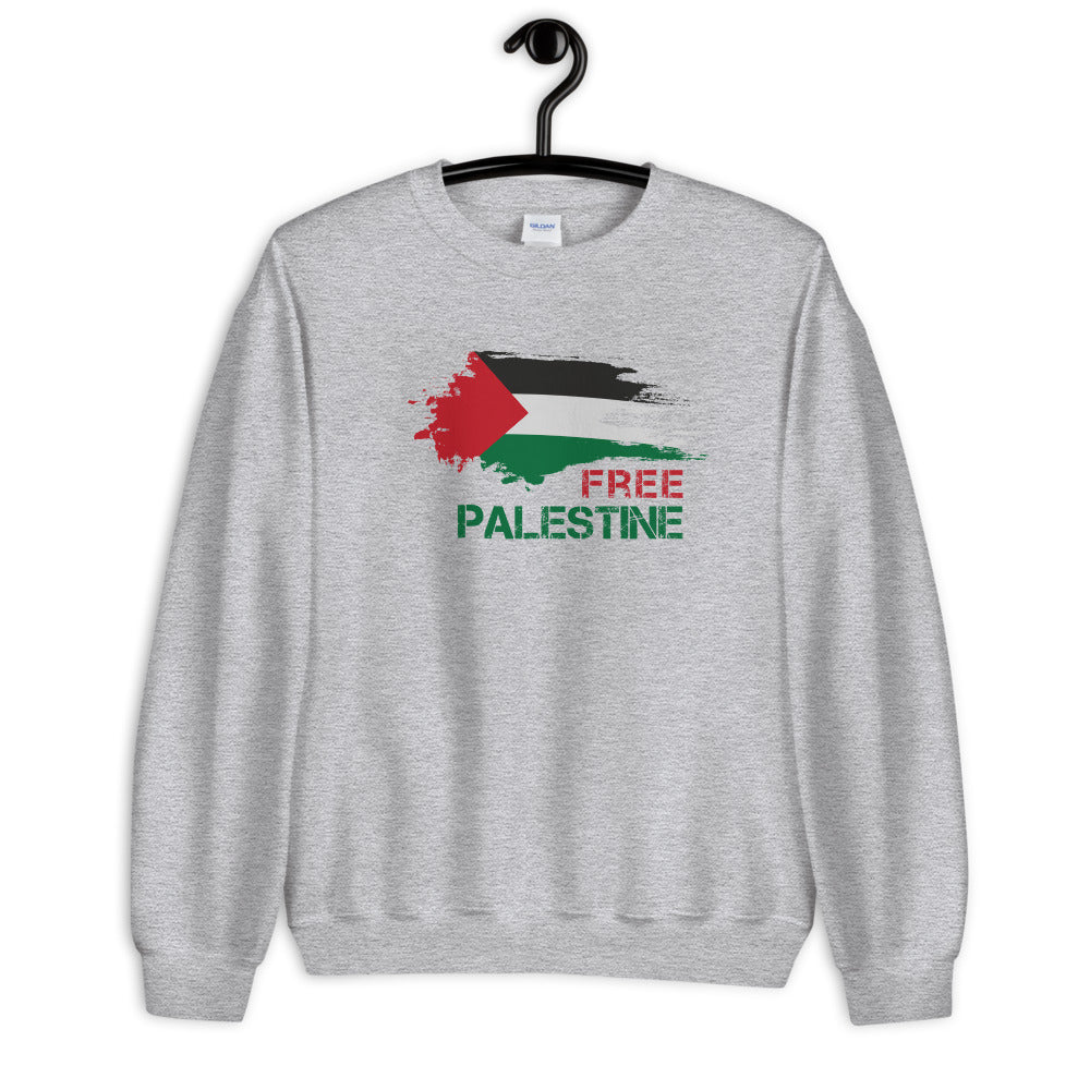 Free Palestine Unisex Crew Neckt Sweatshirt