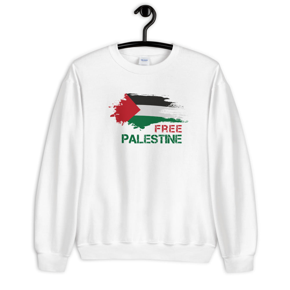 Free Palestine Unisex Crew Neck Sweatshirt