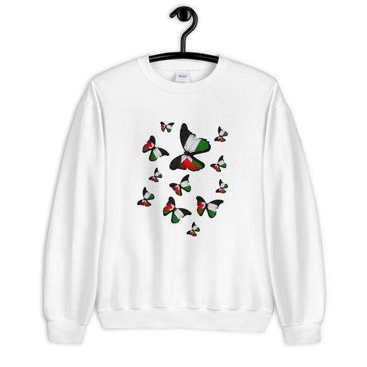 Butterfly Palestine Unisex Sweatshirt