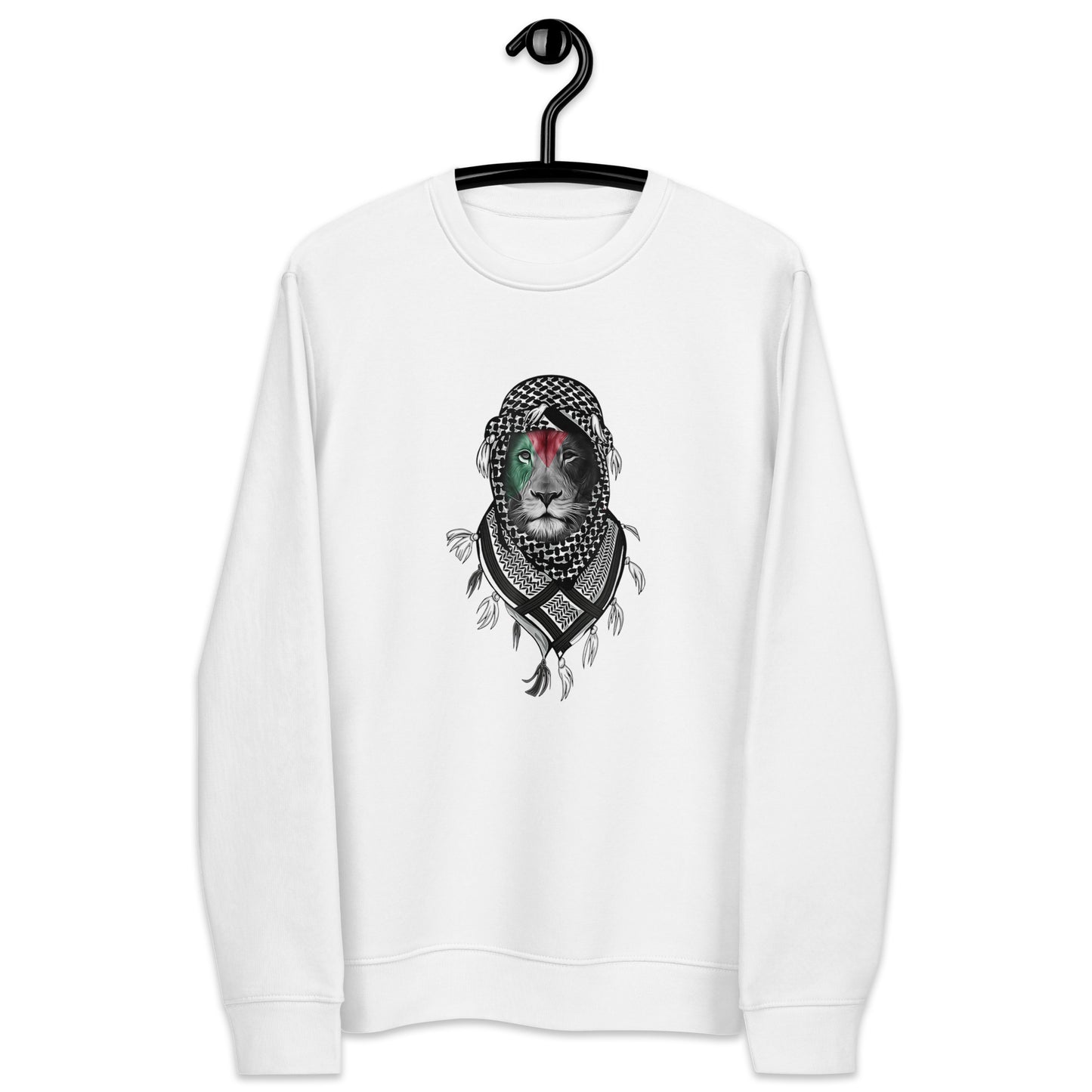 Palestinian lion unisex eco sweatshirt