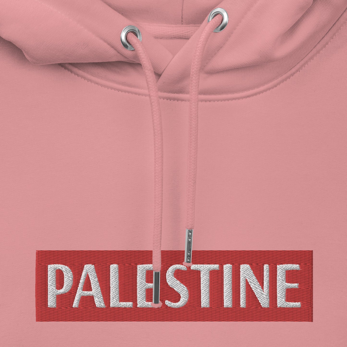 Embroidered Palestine Unisex essential eco hoodie