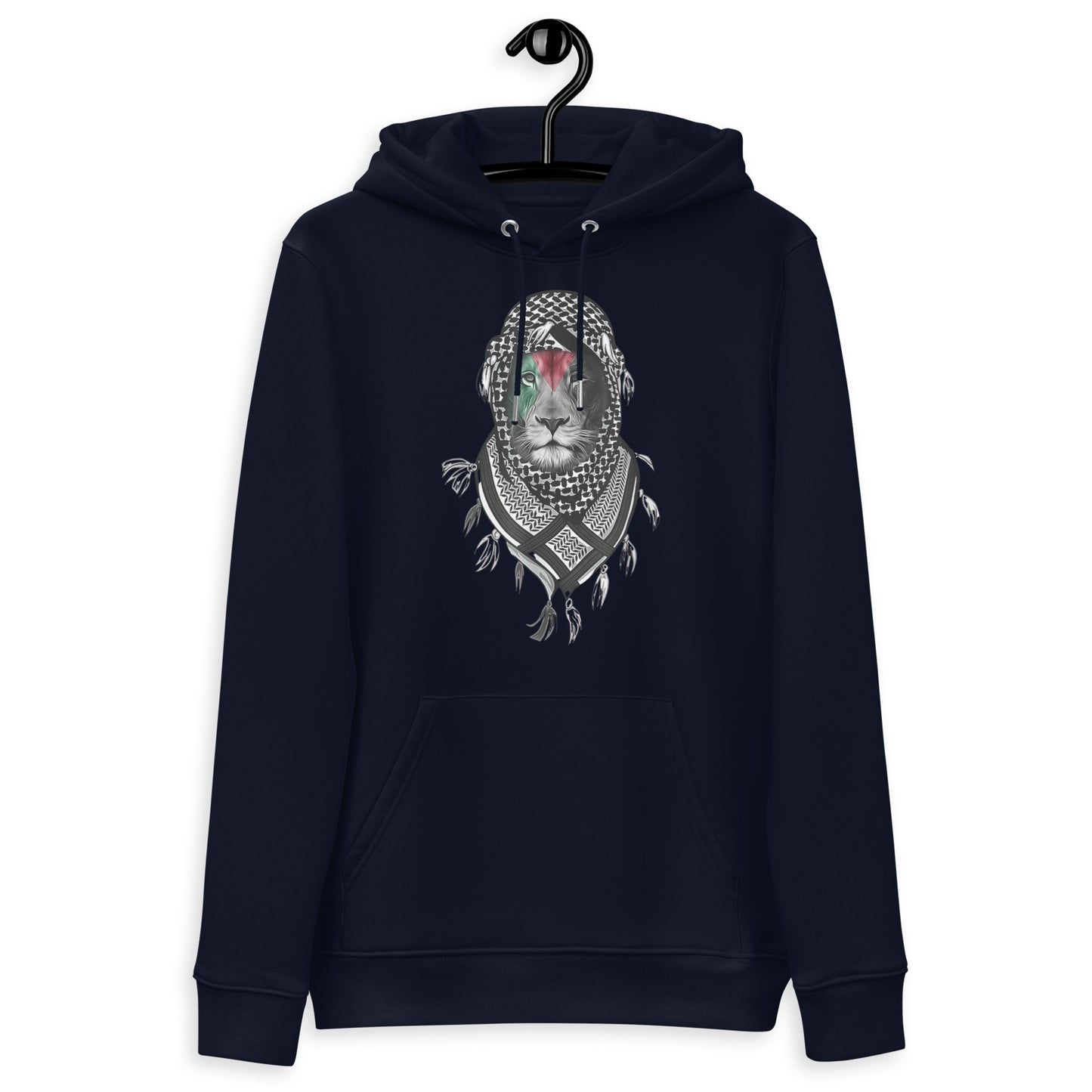 Palestinian lion unisex essential eco hoodie