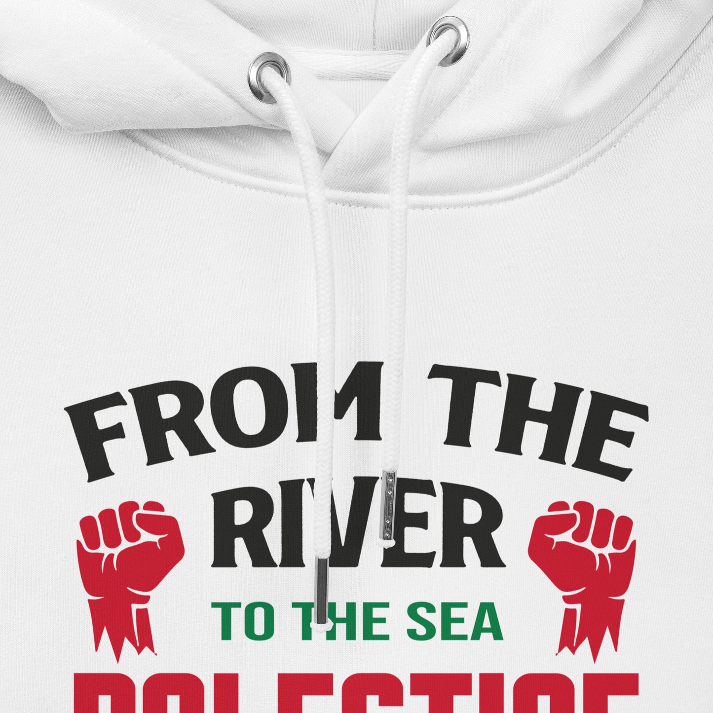 From the river to the sea Unisex essential eco hoodie