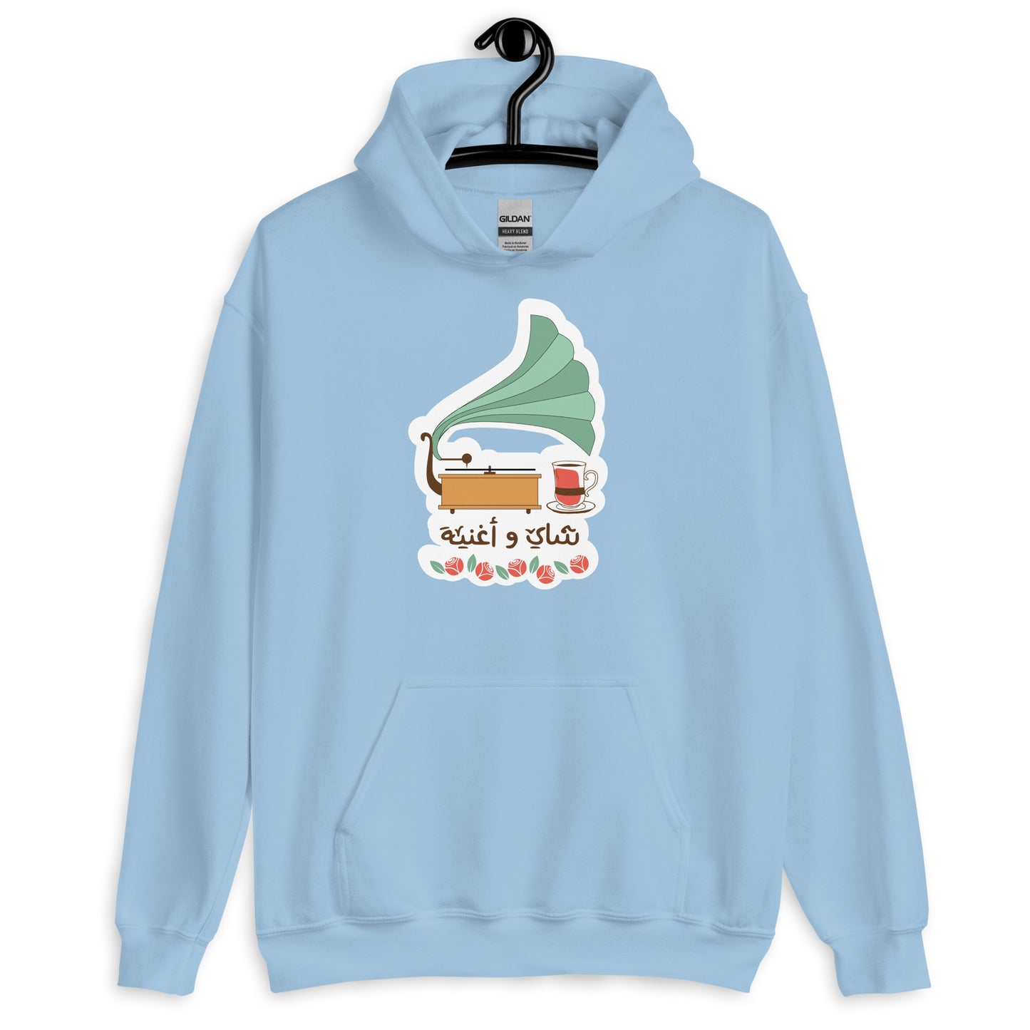 Tea & Song Unisex Arabic Hoodie