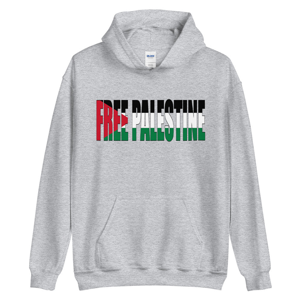 Free Palestine Unisex Heavy Blend Arabic Hoodie