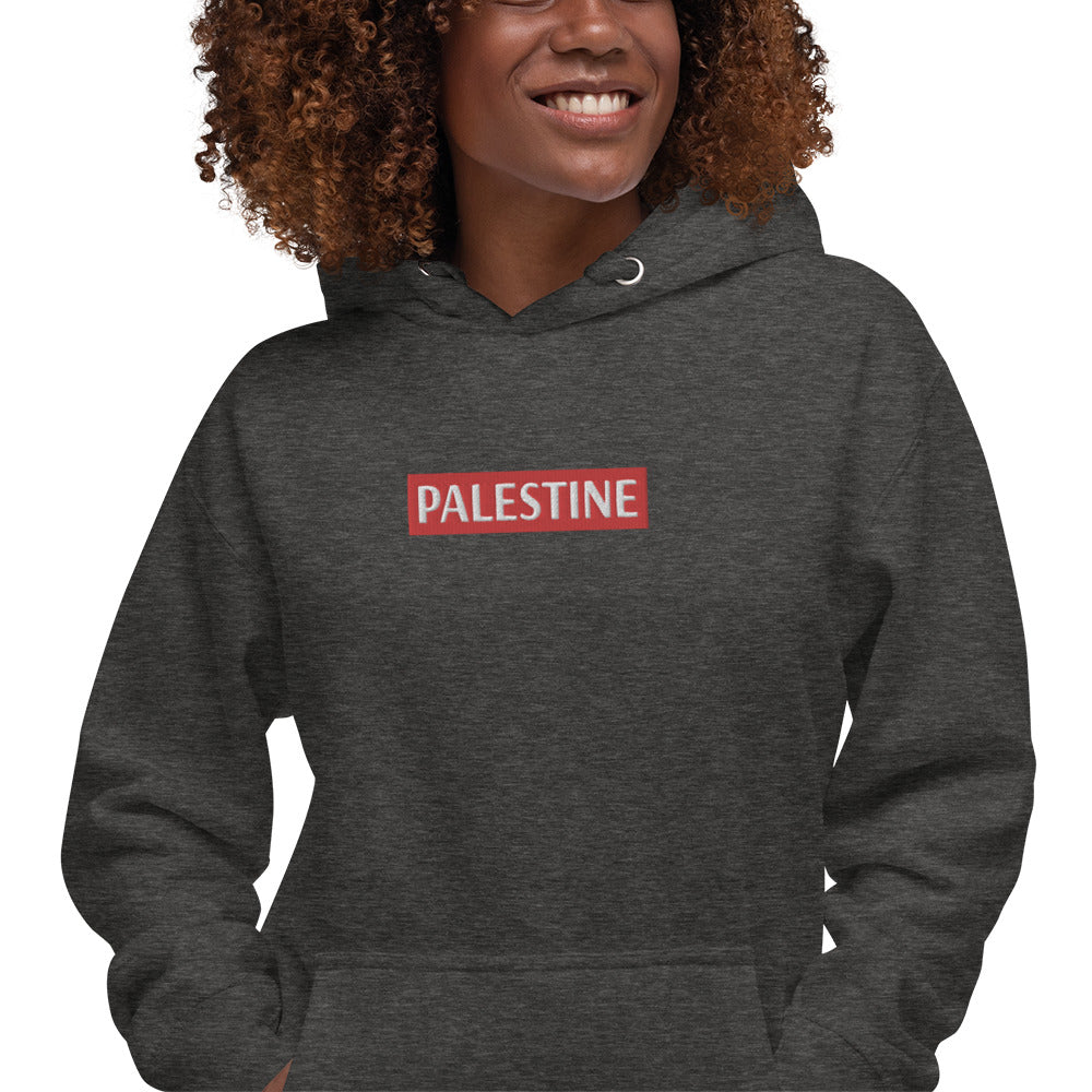 Embroidered Palestine Unisex Hoodie