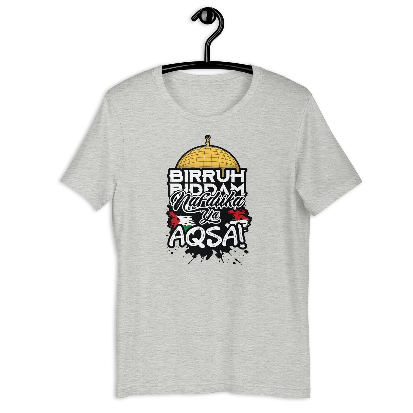 Free Aqsa Unisex Arabic t-shirt