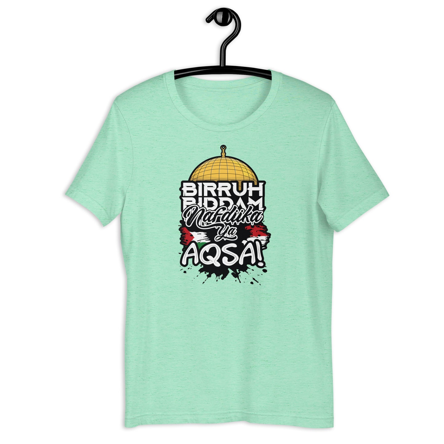 Free Aqsa Unisex Arabic t-shirt