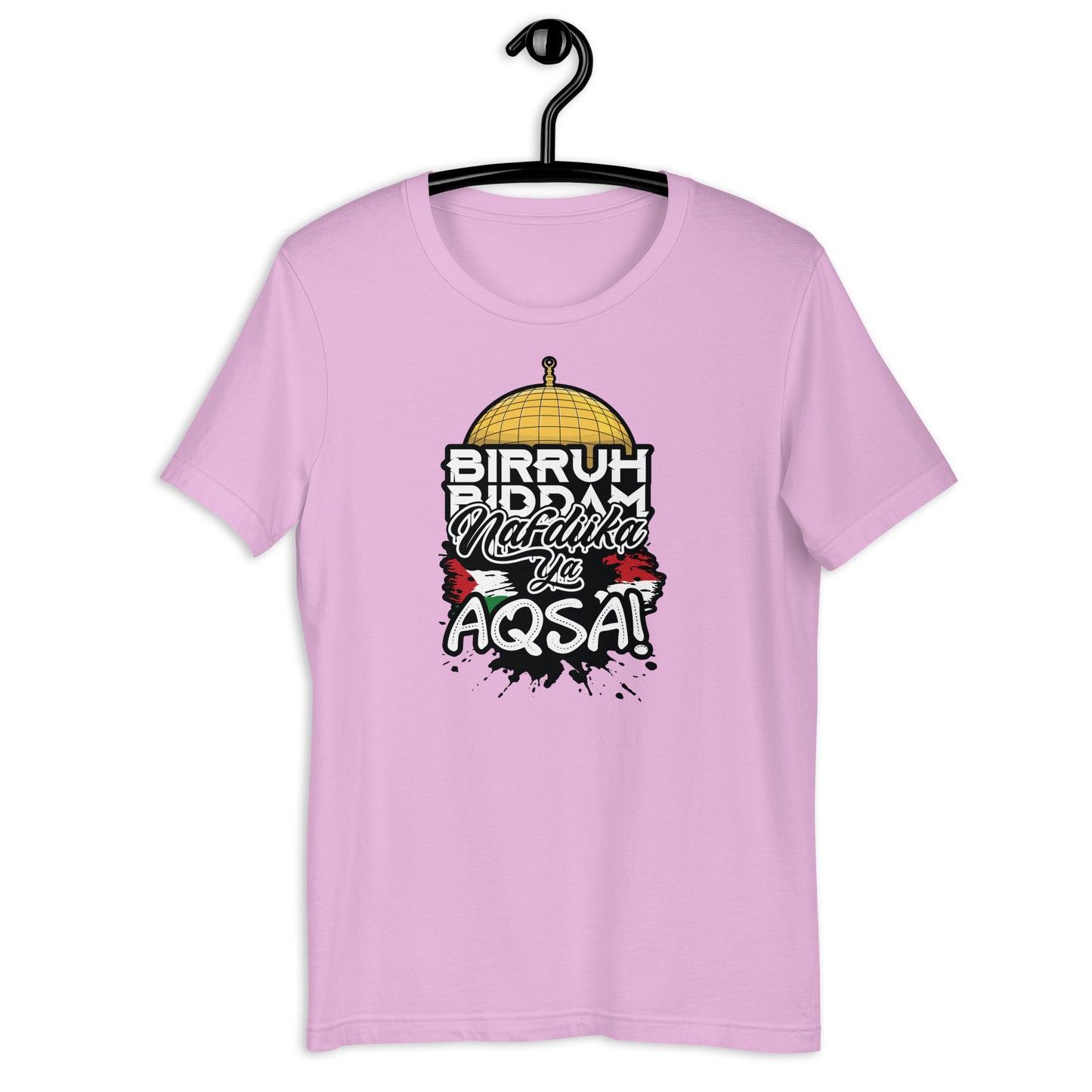 Free Aqsa Unisex Arabic t-shirt