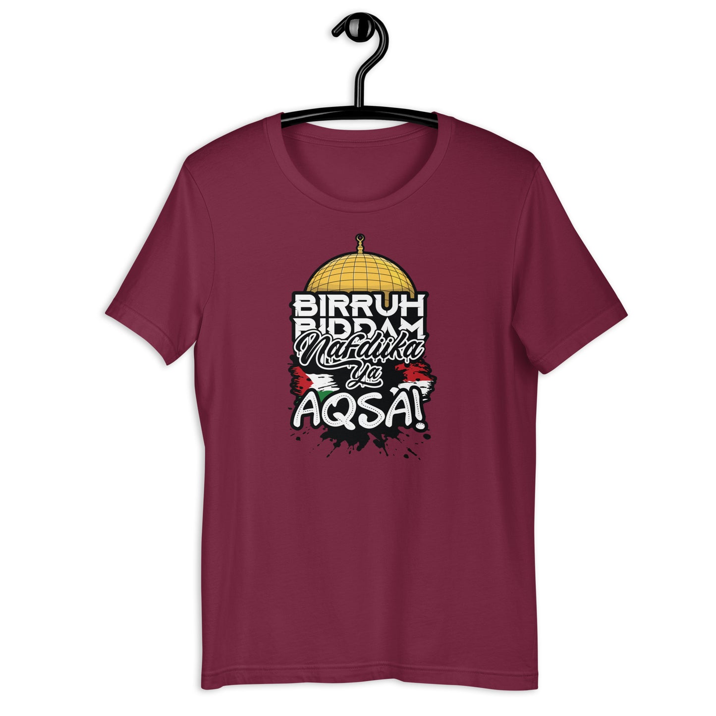 Free Aqsa Unisex Arabic t-shirt