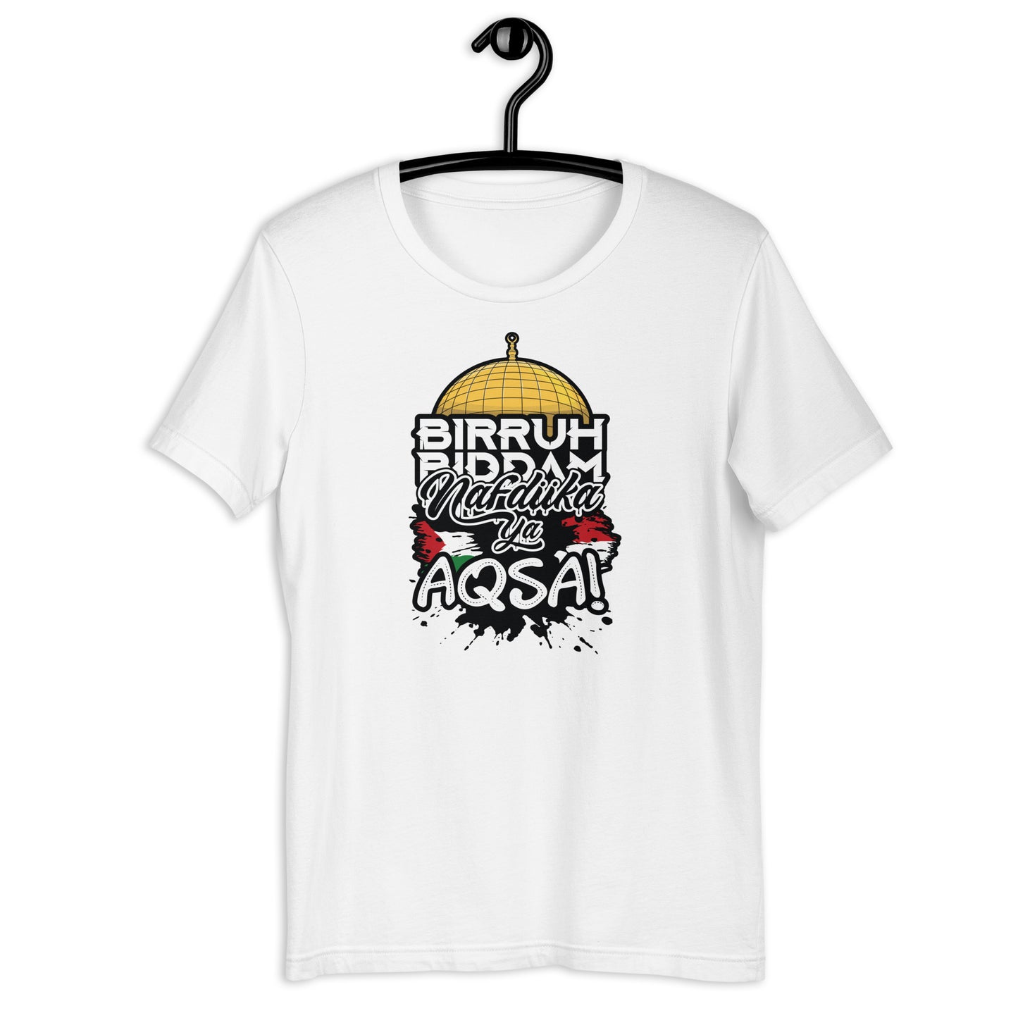 Free Aqsa Unisex Arabic t-shirt